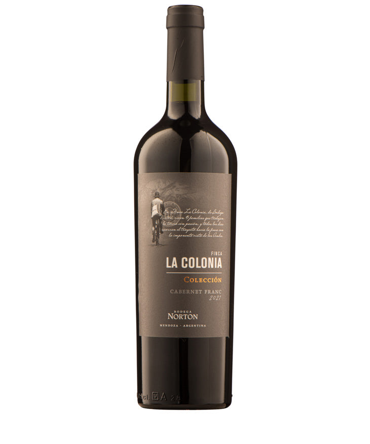 Bodega Norton Finca La Colonia Cabernet Franc 2022 red Argentine wine Mendoza – wine bottle image