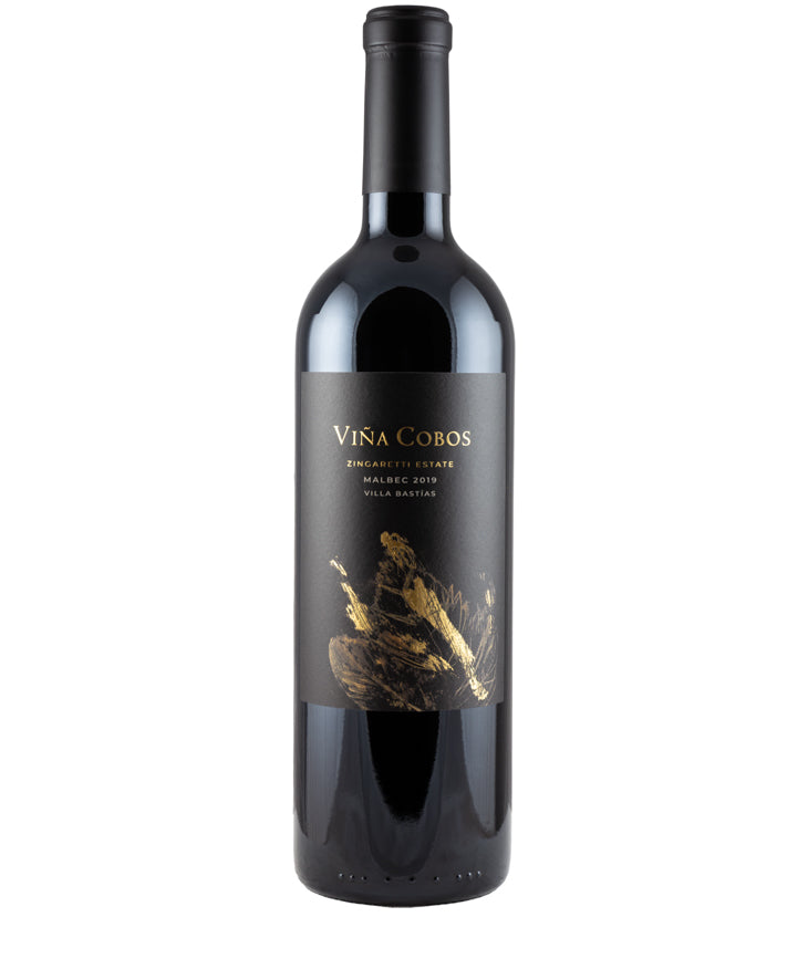 Vina Cobos Zingaretti Estate Malbec 2019 red Argentine wine bottle image