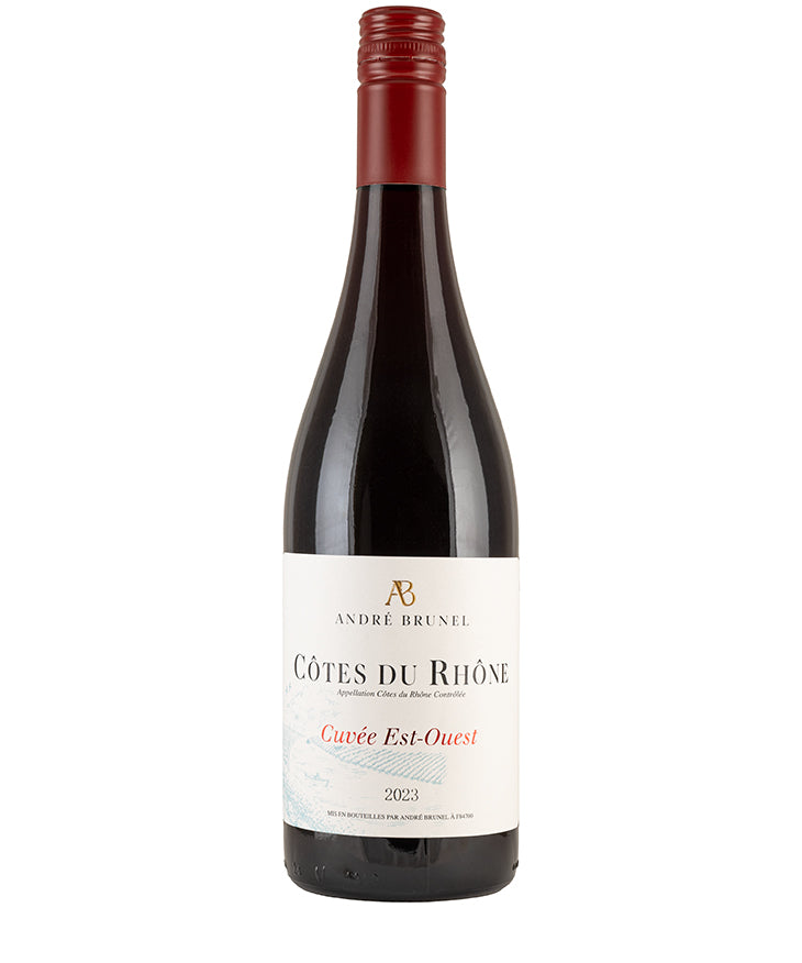 Andre Brunel Cotes du Rhone 2023 red French wine bottle image