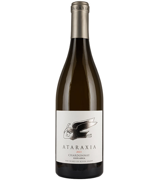 Ataraxia Chardonnay 2023 bottle with elegant label and fine wine from South Africa Western Cape