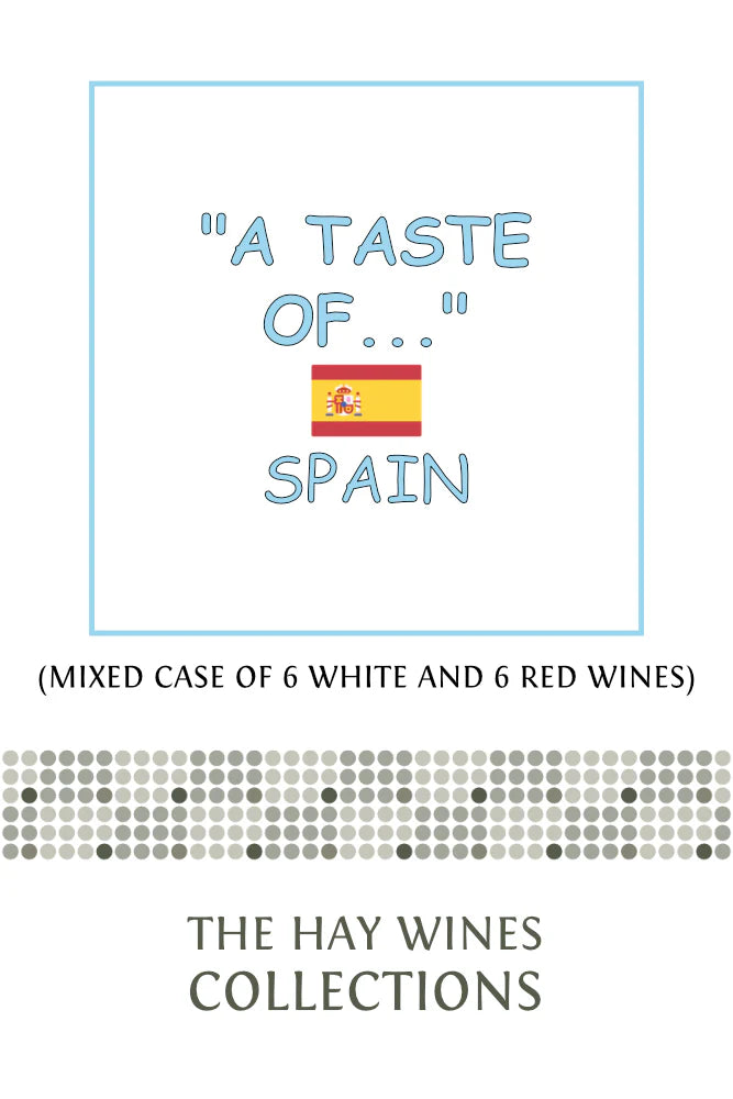 A Taste Of... Spain" mixed case of 12 fine wines from Hay Wines Collections including organic options
