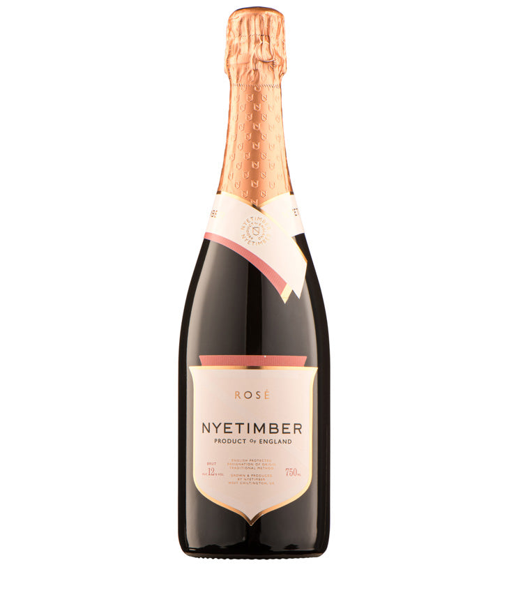 Nyetimber Rose NV English sparkling rosé wine bottle image