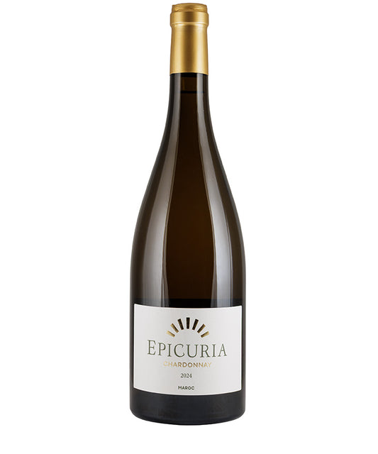 Volubila Epicuria Chardonnay 2024 white wine from Morocco – wine bottle image