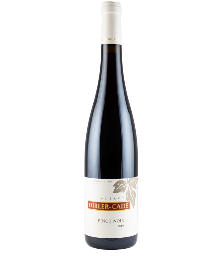 Dirler-Cade Pinot Noir 2019 red French wine from Alsace – wine bottle image