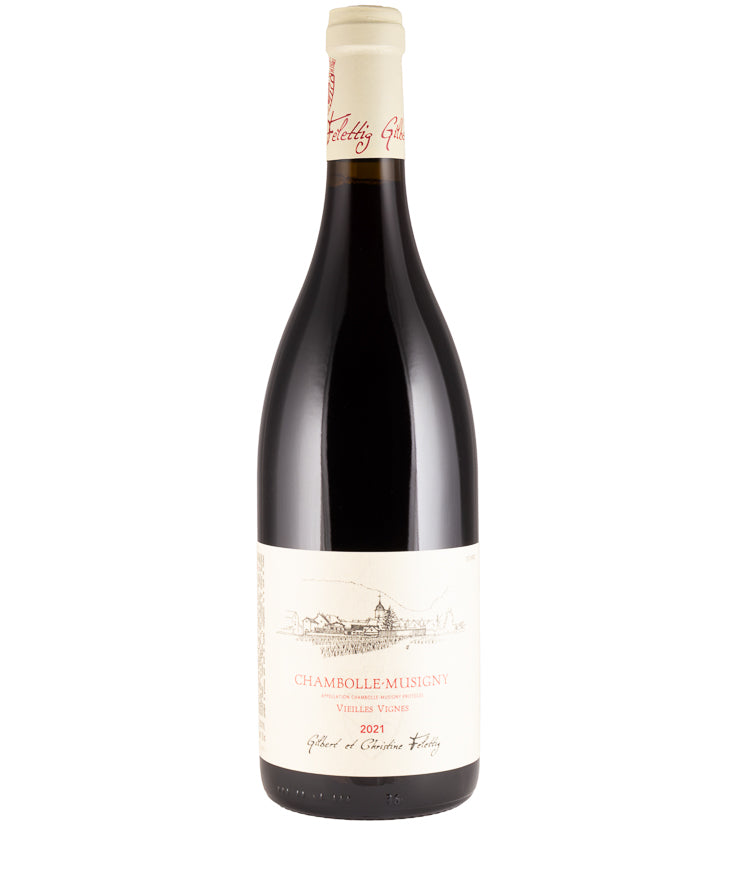 Domaine Felettig Chambolle Musigny Vielles Vignes 2022 red French Burgundy wine bottle image