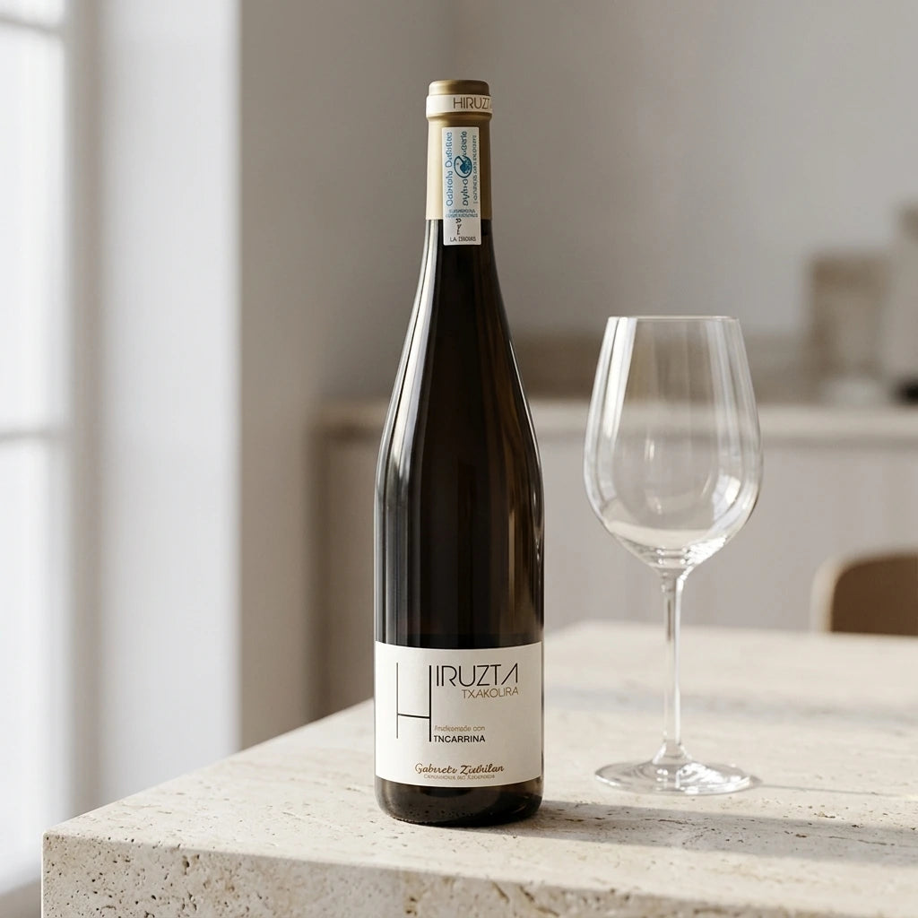 Hiruzta Txakoli Hondarribia 2025 | Hiruzta Txakoli Hondarribia 2025, Txakoli, Spain, 75cl