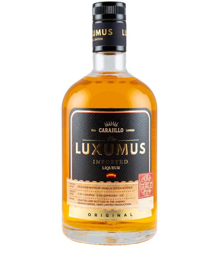 Bodega Hildago Luxumus Liqueur Spanish liqueur bottle image – spirit bottle image