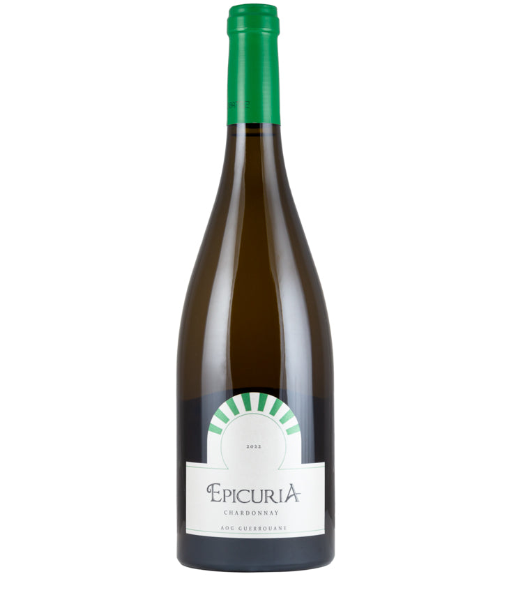 Volubila Epicuria Chardonnay 2024 Moroccan white wine bottle image