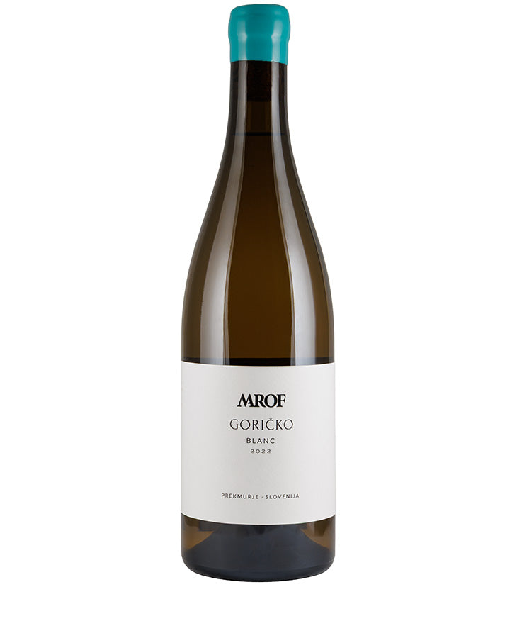 Marof Goricko Blanc 2022 white wine from Slovenia – wine bottle image