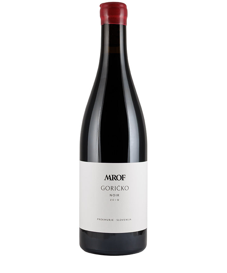 Marof Goricko Noir 2019 red wine from Slovenia – wine bottle image
