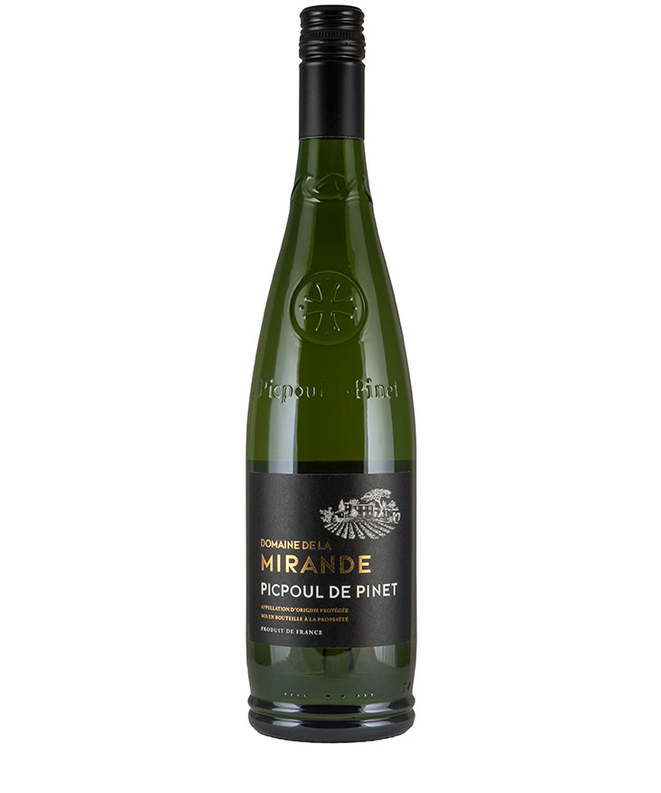 Chateau de la Mirande Picpoul de Pinet 2024 French white wine bottle image