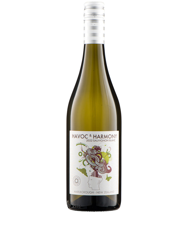 Havoc and Harmony Sauvignon Blanc 2024 white New Zealand Marlborough wine bottle image