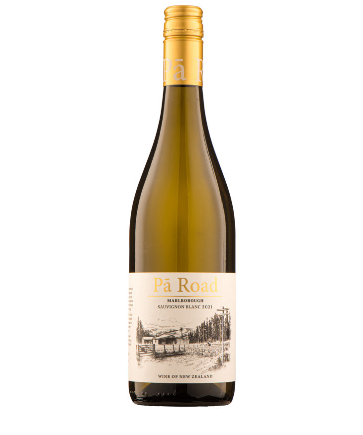 Pa Road Sauvignon Blanc 2024 white New Zealand wine bottle image