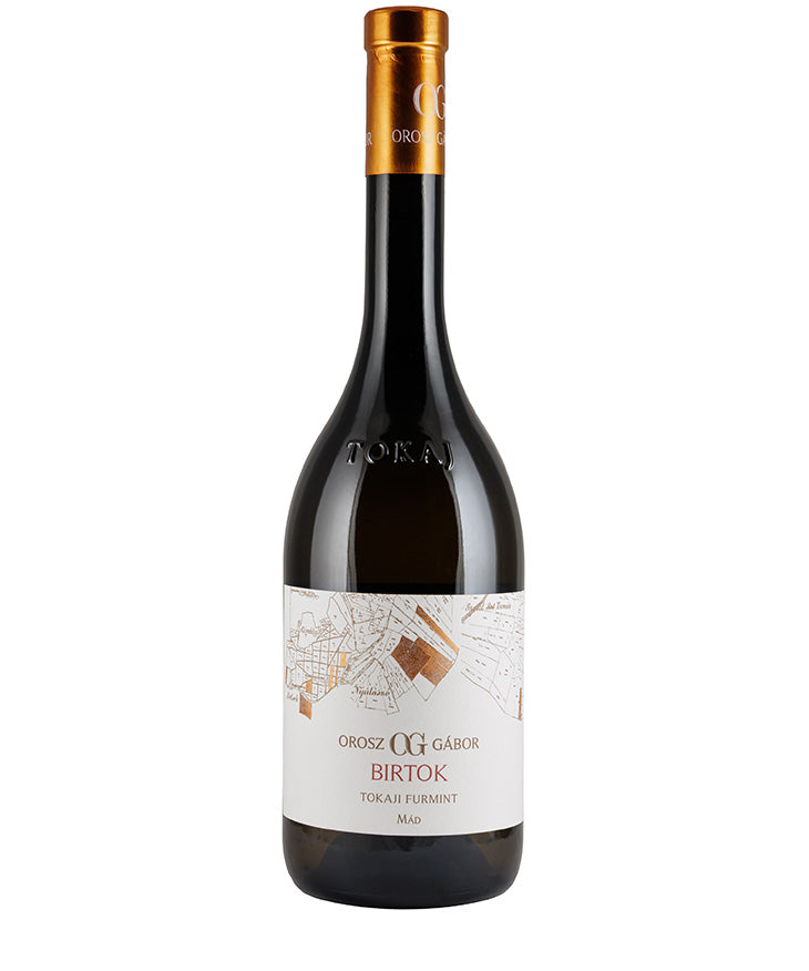Orosz Gabor Tokaji Birtok Furmint 2022 white wine from Hungary – wine bottle image