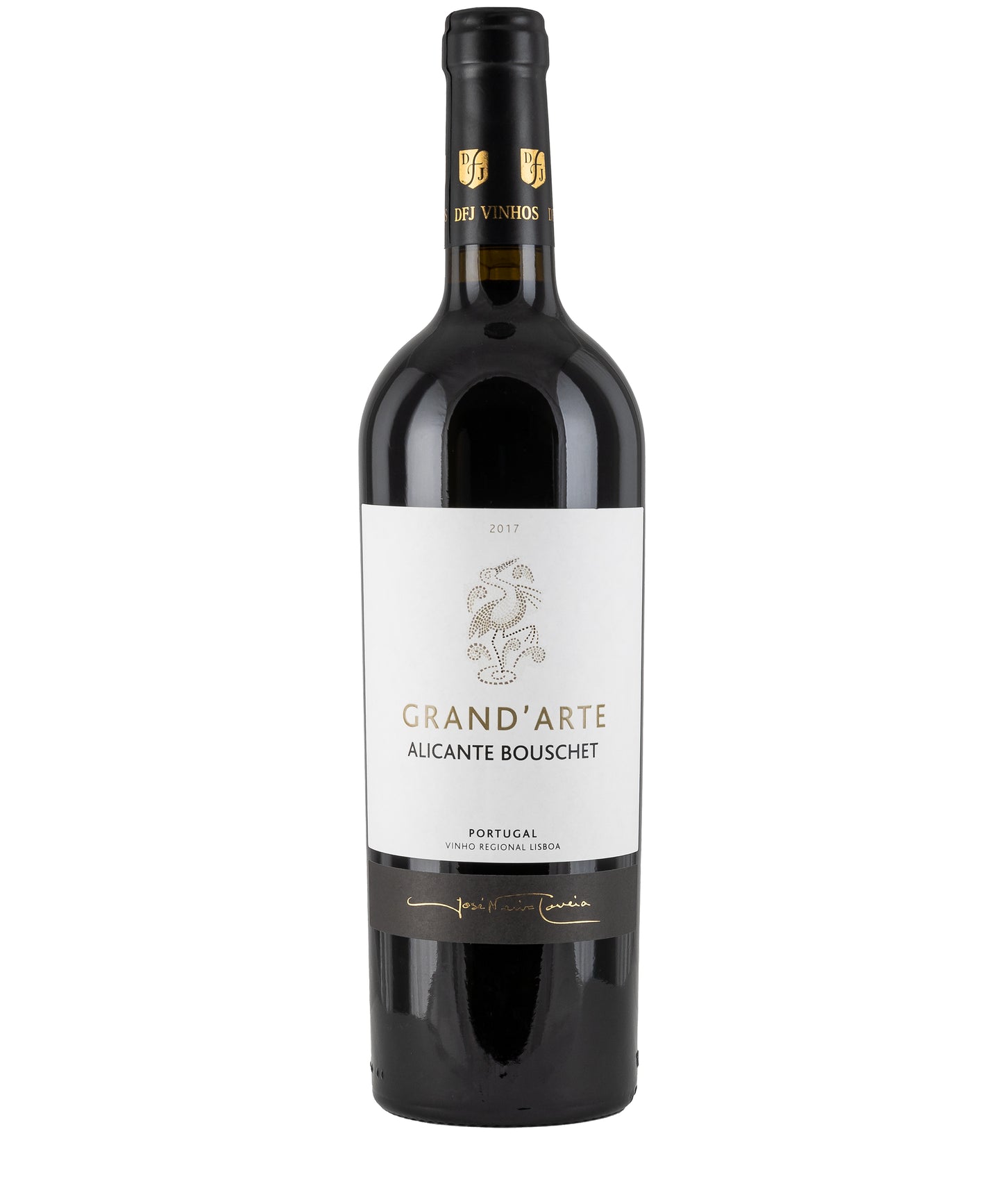 Grand Arte Alicante Bouschet 2022 red Portuguese wine – wine bottle image