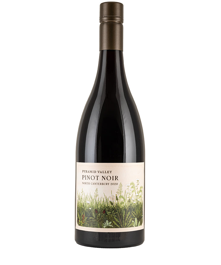 Pyramid Valley Pinot Noir 2021 red New Zealand wine bottle image