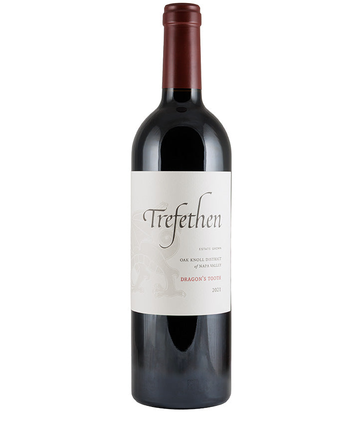 Trefethen Dragon's Tooth 2022 red wine bottle