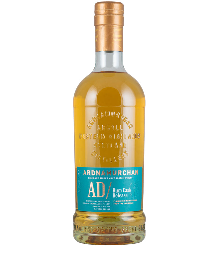 Ardnamurchan Rum Cask 2023 Release Scotch whisky spirit bottle image