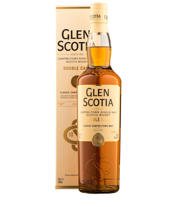 Glen Scotia Double Cask Single Malt Whisky Campbeltown Scotland spirit bottle image