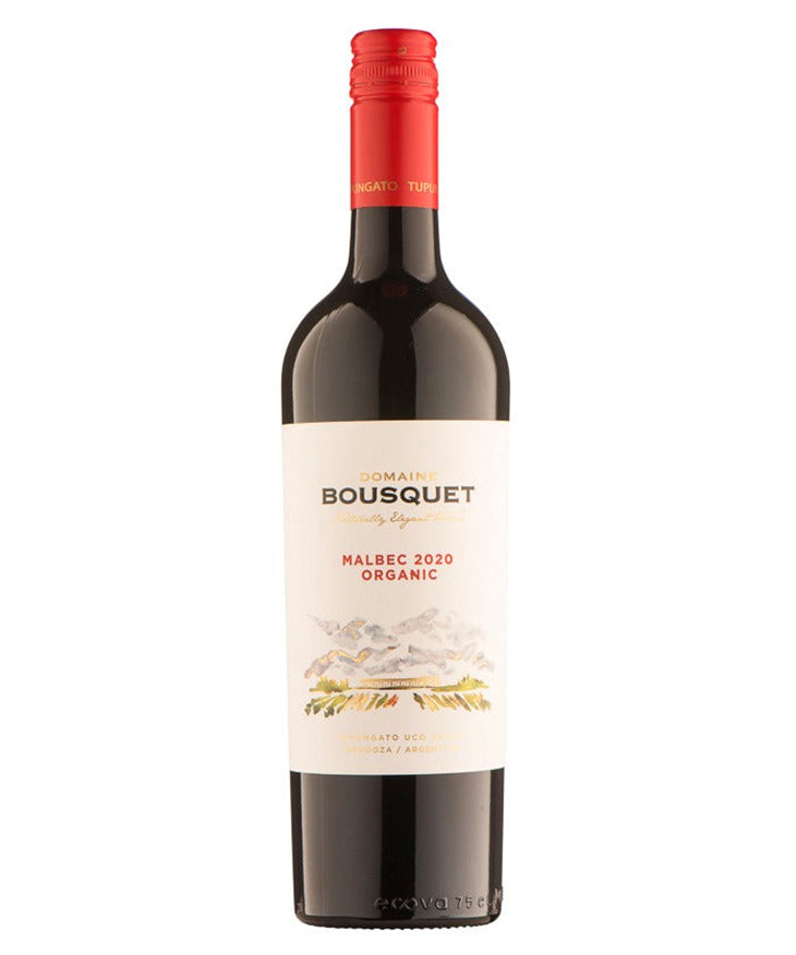 Domaine Bousquet Malbec 2023 red Argentine wine from Mendoza – wine bottle image