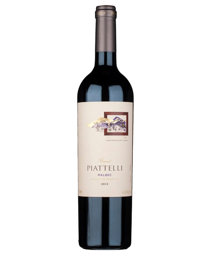 Piattelli Grand Malbec 2022 red Argentine wine bottle image