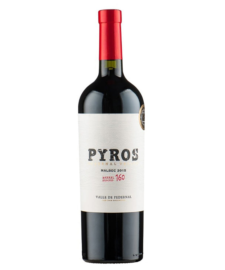 Pyros Appellation Malbec 2019 red Argentinian wine bottle image