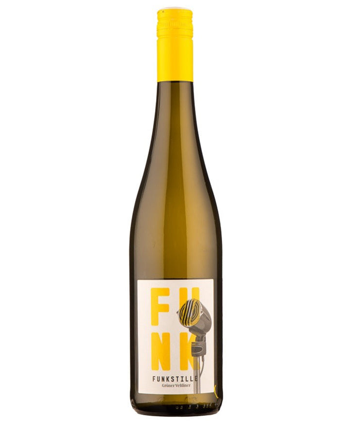 Funkstille Gruner Veltliner 2024 white Austrian wine Niederösterreich – wine bottle image