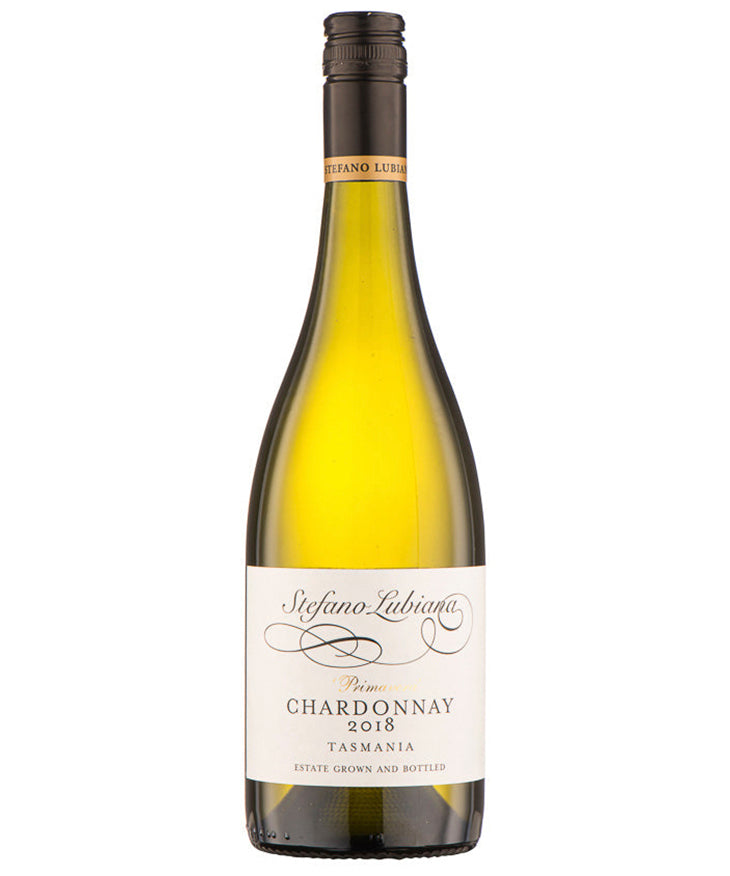 Stefano Lubiana Primavera Chardonnay 2021 white Australian wine bottle image