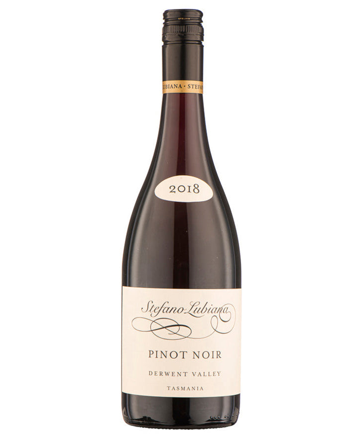 Stefano Lubiana Estate Pinot Noir 2018 red Australian wine from Tasmania – wine bottle image