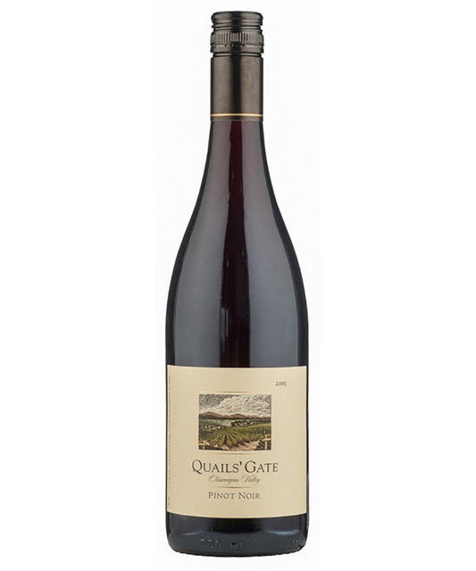 Quails Gate Pinot Noir 2020 Canadian red wine vintage – wine bottle image