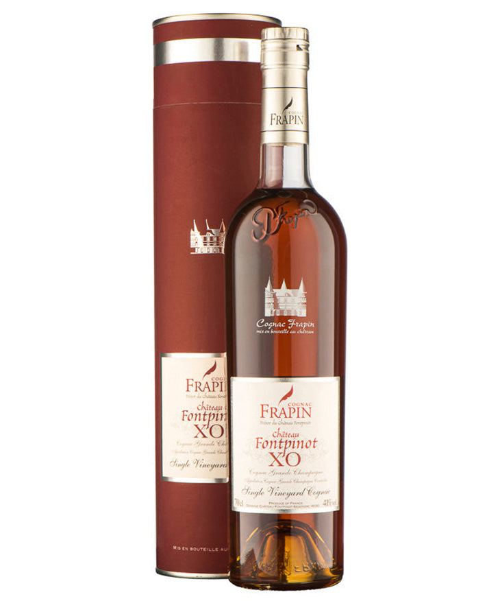 Frapin Chateau Fontpinot XO Premier Cru de Cognac French brandy spirit bottle image