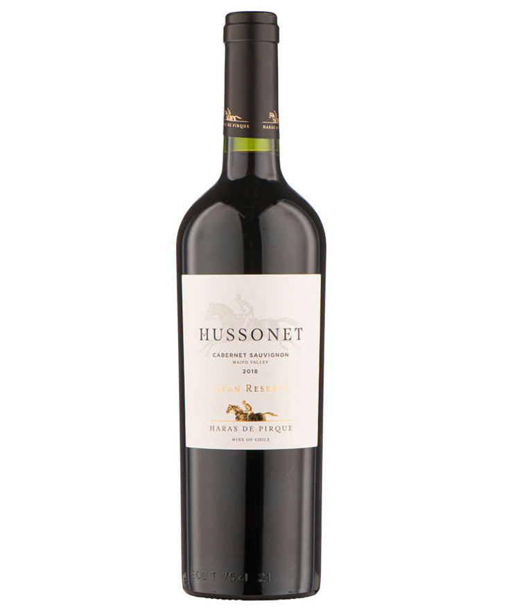Haras de Pirque Hussonet Gran Reserva Cabernet Sauvignon 2019 Chile red wine bottle image