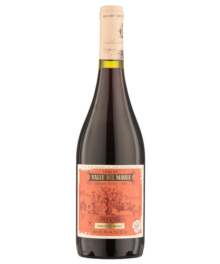 Morande Carmenere Malbec 2021 red Chilean Maipo Valley wine bottle image