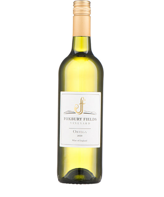 Foxbury Fields Ortega 2019 white English wine bottle image