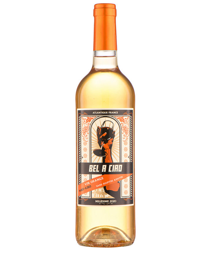 Olivier Cazenave Bel A Ciao Vin Orange 2022 French orange wine bottle image