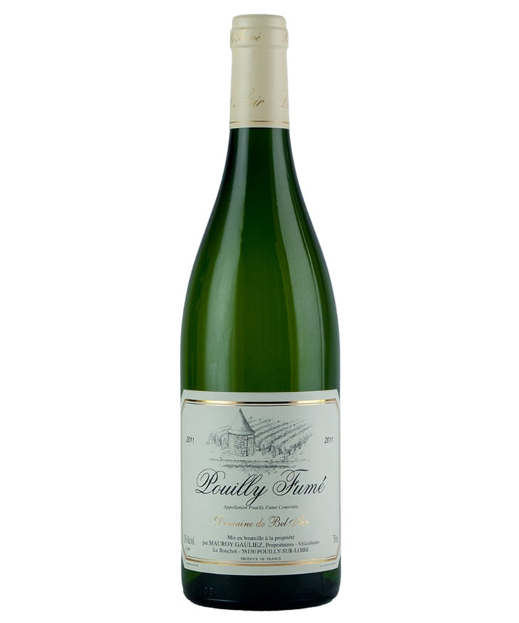 Domaine de Bel Air Pouilly Fume 2024 French white wine Loire Valley – wine bottle image
