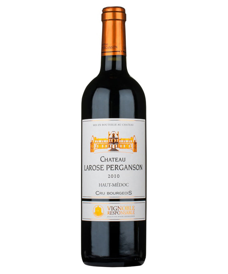 Chateau Larose Perganson Haut Medoc 2010 French red wine bottle image