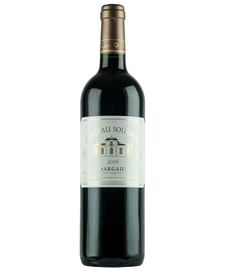 Chateau Soussans Margaux 2020 red French Bordeaux wine – wine bottle image
