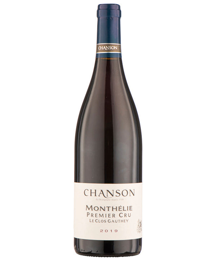 Domaine Chanson Monthelie 1er Cru Clos Gauthey 2021 red French Burgundy wine bottle image