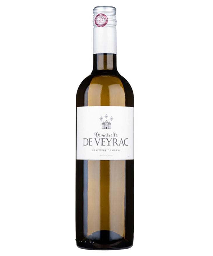 Demoiselle de Veyrac Blanc 2022 French white wine bottle image