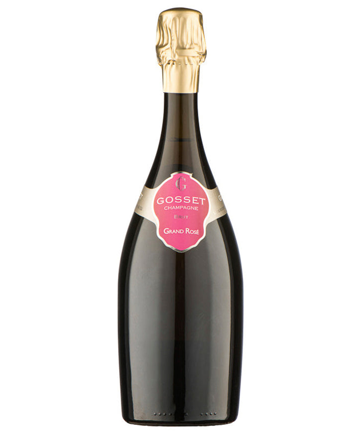 Gosset Grand Rose Champagne Brut NV French sparkling rosé wine bottle image