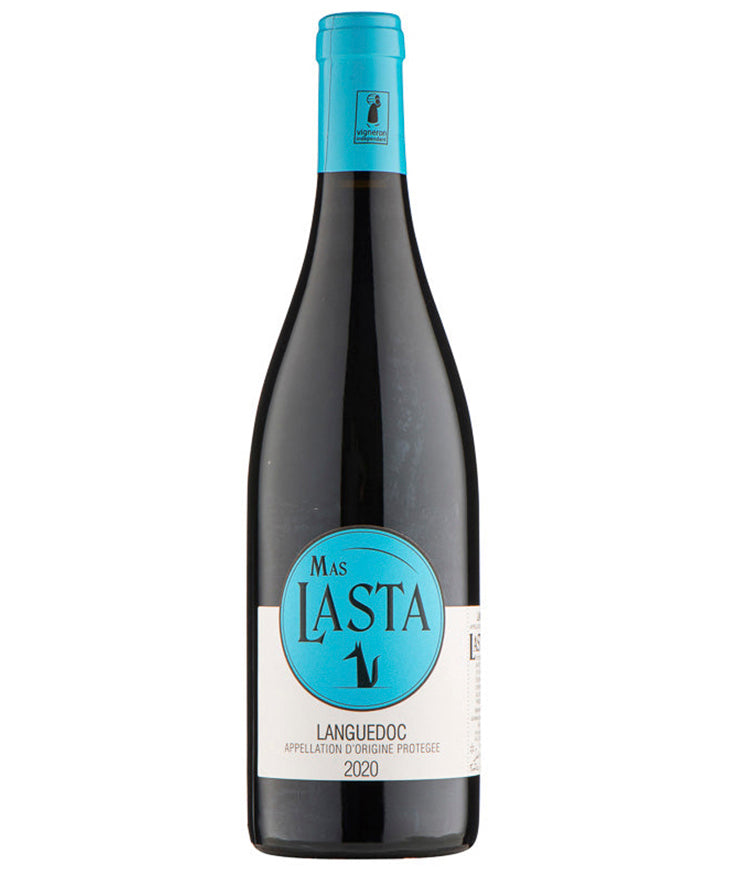 MAS LASTA Languedoc Rouge 2021 French red wine bottle image