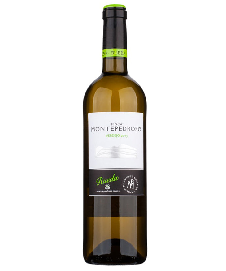 Finca Montepedroso Verdelho Rueda 2024 Spanish white wine bottle image