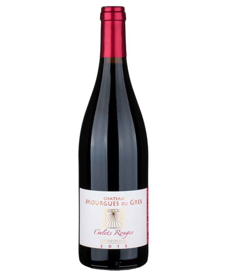 Chateau Mourgues du Gres Les Galets Rouges 2022 red French wine bottle image