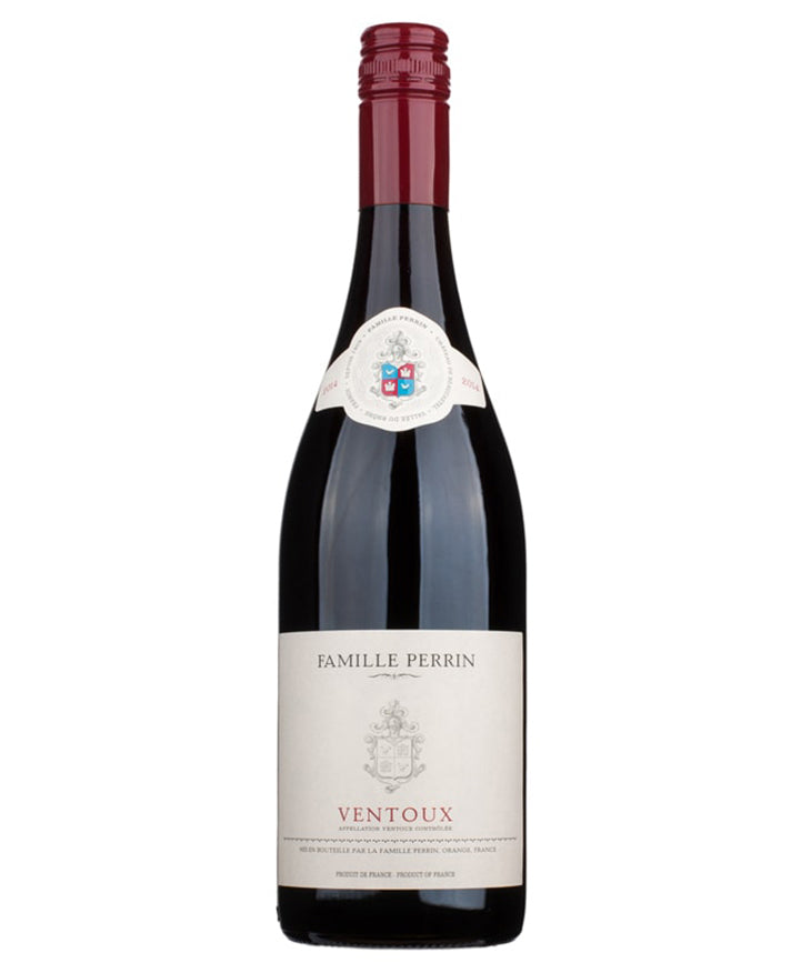 Famille Perrin Ventoux Rouge 2024 red French wine from Rhône – wine bottle image