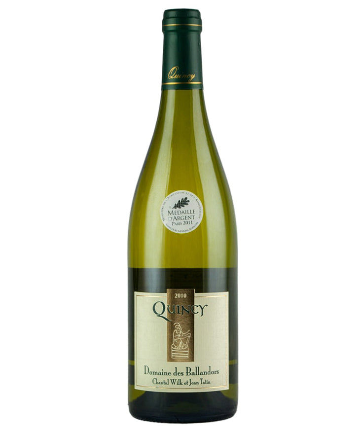 Domaine des Ballandors Quincy 2023 white French Loire wine bottle image