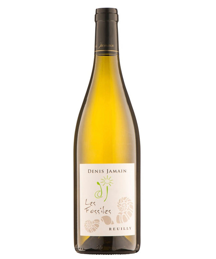 Denis Jamain Les Fossiles Reuilly Blanc 2021 white French wine from Loire – wine bottle image