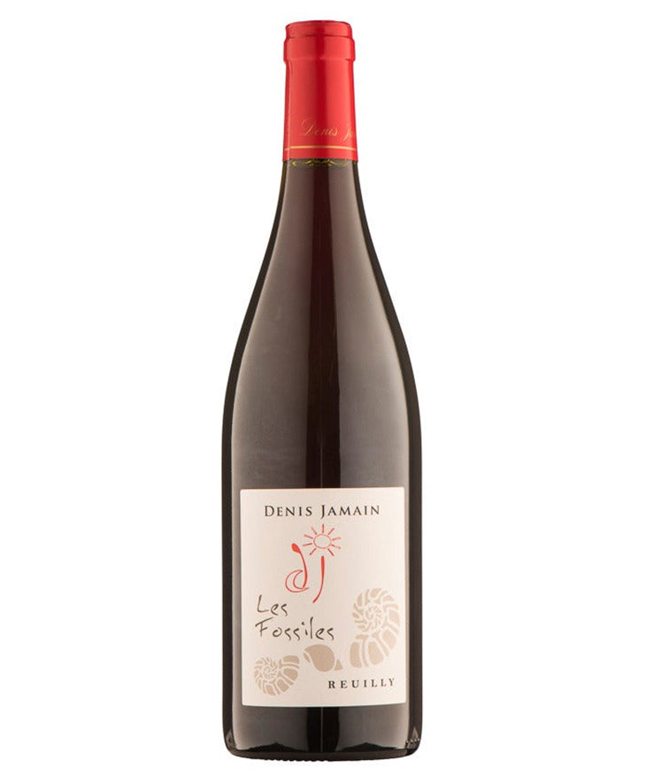 Denis Jamain Les Fossiles Reuilly Rouge 2023 French red wine bottle image