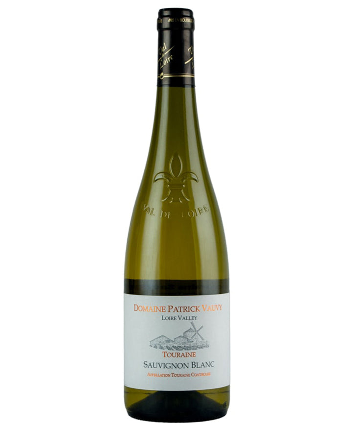 Domaine Patrick Vauvy Touraine Sauvignon Blanc 2024 white French Loire Valley wine bottle image