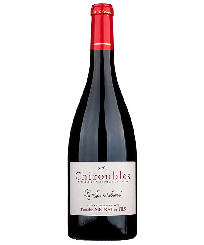 Domaine Metrat et Fils Chiroubles La Scandaleuse 2024 red French wine – wine bottle image